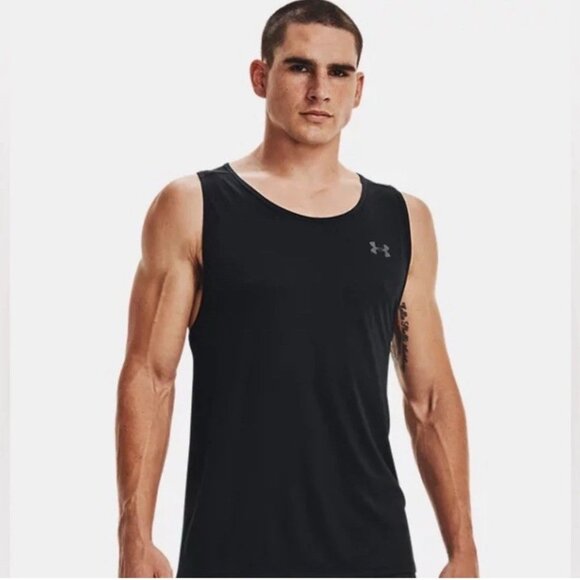 Under Armour Men's UA Tech Tank 2.0 Tank Top Gym Performance Shirt 2XL 1328704 - Picture 1 of 3